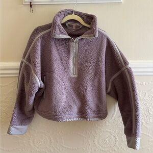 Free People Movement Pullover Teddy Jacket